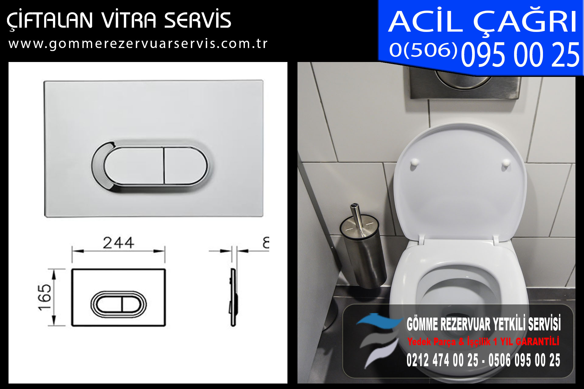 çiftalan vitra servis