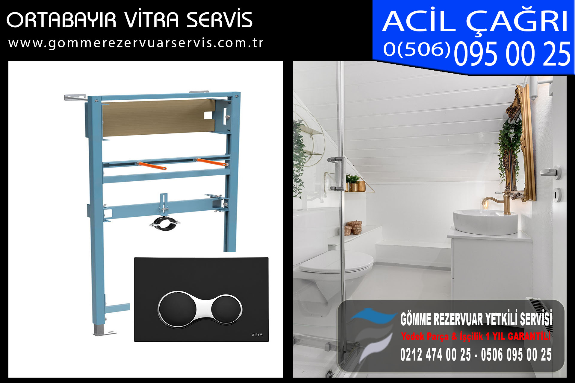 ortabayır vitra servis